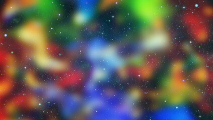 Traveling through star fields in galaxy space as a supernova colorful light glowing.Space Nebula blue background moving motion graphic with stars space rotation nebula