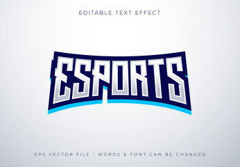 Gaming Esport Typography Text Effect - Editable Text © rafifdzul
