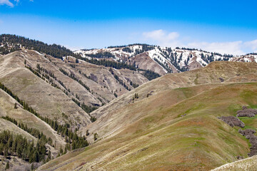 landscape in the mountains