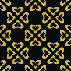 Geometric vector pattern with triangular elements. Seamless abstract ornament for wallpapers and backgrounds. 