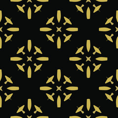 Geometric vector pattern with triangular elements. Seamless abstract ornament for wallpapers and backgrounds. 