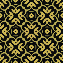 Geometric vector pattern with triangular elements. Seamless abstract ornament for wallpapers and backgrounds. 