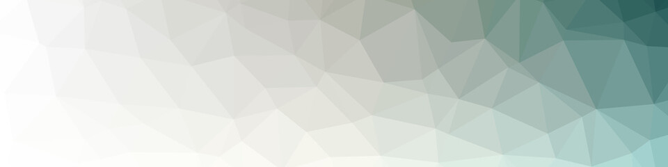 Fototapeta premium Abstract color Low-Polygones Generative Art background illustration