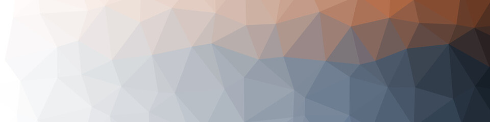 Abstract color Low-Polygones Generative Art background illustration