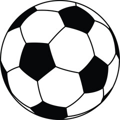 Fototapeta premium soccer ball isolated on white