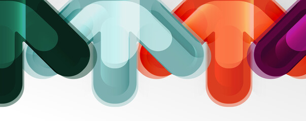 Fototapeta premium Abstract glossy crosses background for business or technology presentations, internet posters or web brochure covers