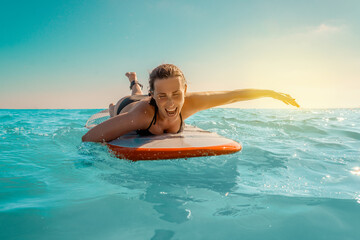 summer beach vacation female