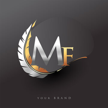 Minimalist Letter MF Logo Design With Water Wave MF Letter Logo Design |  lupon.gov.ph