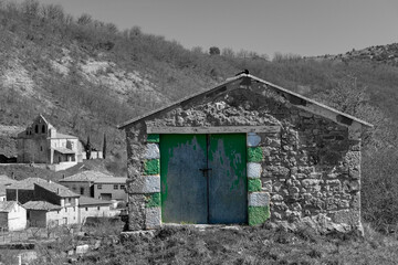 Obraz premium Escobados de abajo (Burgos)