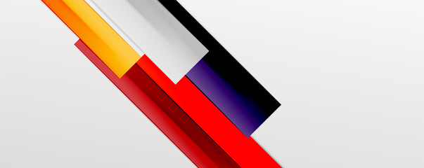 Color abstract lines trendy geometric background for business or technology presentation, internet poster or web brochure cover, wallpaper