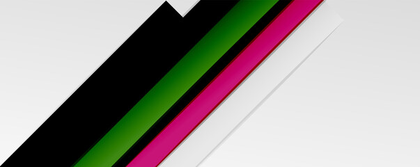 Color abstract lines trendy geometric background for business or technology presentation, internet poster or web brochure cover, wallpaper