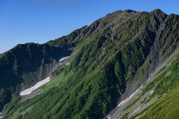 Obraz premium 朝の間ノ岳