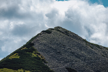 Naklejka premium Carpathians, Gorgany massif, different weather