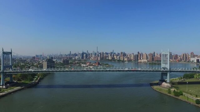 Aerial View of the RFK Bridge