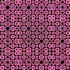 Abstract pattern background of recursive 3d shapes.