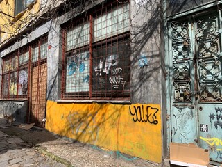 Street of Istanbul city.