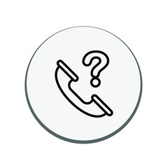 Illustration Vector graphic of phone icon