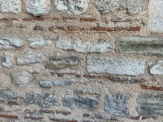 Part of an old brick wall
