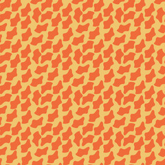 Cute Abstract Spots Seamless Vector Pattern.Simple Irregular Geometric Design. Funny Infantile Style Design. Abstract background for wallpaper, web banner, wrapping paper, textile.