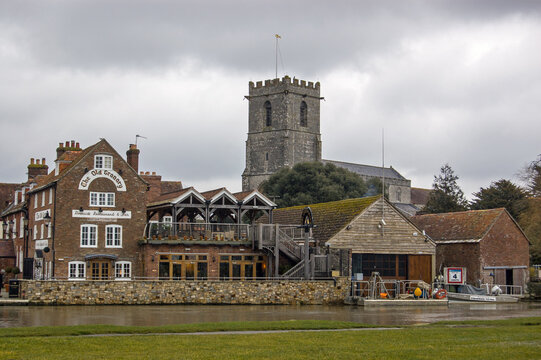 Wareham Viewed Across The River Frome