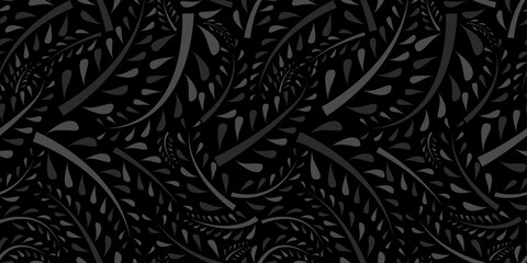 Stylish organic background. Seamless pattern.Vector. スタイリッシュ有機的パターン
