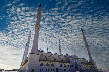 Camlica Mosque, built on the highest hill of Istanbul, with a capacity of 63,000