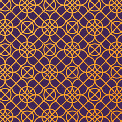 Geometric abstract pattern fabric design 