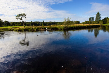 Aberfoyle Scotland on a sunny day