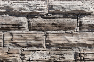 Brick wall background texture with room for copy space or to import to a graphics editor or design...