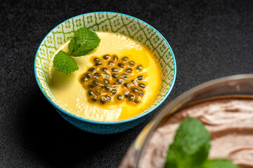 passion fruit mousse