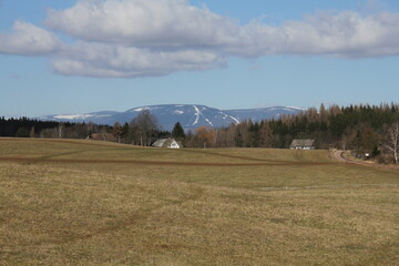 landscape in the mountains