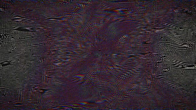 Looped holographic texture. Data mosh concept, digital animation.
