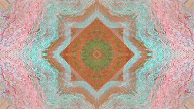 Premium polychrome transformations. Glitch imitation.