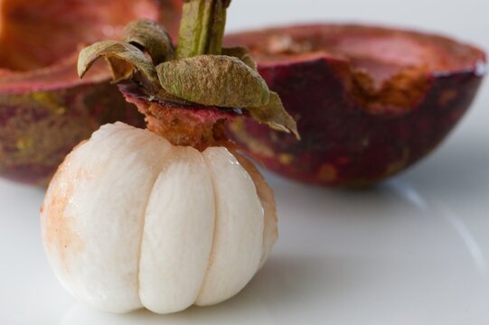 Mangostan Frucht