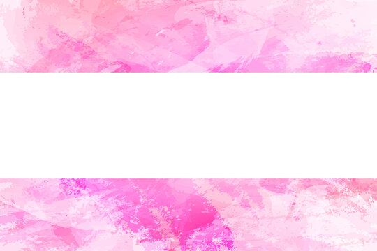 Abstract banner, template.Imitation of hand-painted brush strokes with splashes and drops.Card in blue colors.Drawing lines, stripes,chaotic spots.Add yout text.Vector