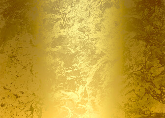 Golden abstract  decorative paper texture  background  for  artwork  - Illustration