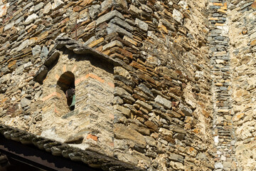ruins of bell and old castle