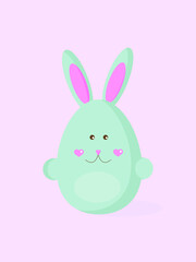 Cute easter bunny