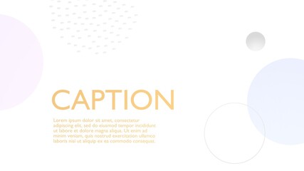 3D and text page design with trendy patterns, 3D rendering