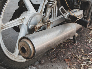 Muffler exhaust, motorcycle exhaust Is a component of that motorcycle It is important to reduce the...