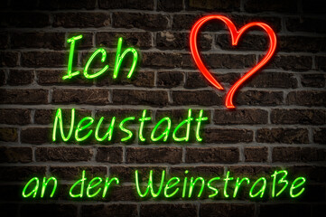 Obraz premium Neustadt an der Weinstraße