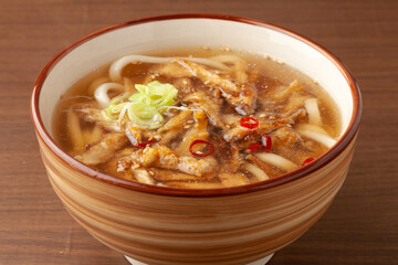 揚げ牛蒡うどん