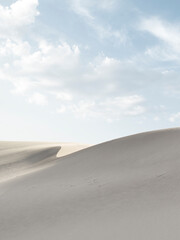 view of nice sands dunes at Sands Dunes National Park