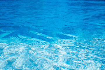 Obraz premium blue water in pool