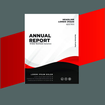 Corporate Business Annual Report, Catalog, Magazine, Flyer Mockup. Creative Modern Bright Concept