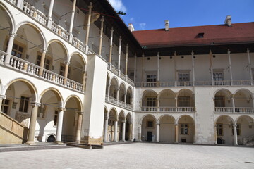 Fototapeta premium Wawel Castle, Krakow city landmarks, Poland