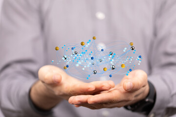 Unity group and teamwork concept digital