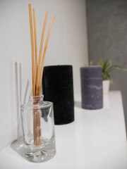 Black and Gray Scented Candles