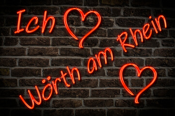 Obraz premium Wörth am Rhein