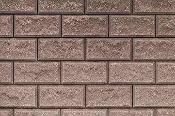 texture of concrete facade tiles, brick, decoration
